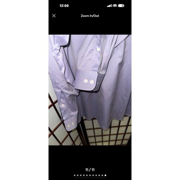 David Taylor PRONOT UOMO Shirts Long Sleeve Dress Button Up Men's 34/35 Lot Of 2 - Picture 12 of 12